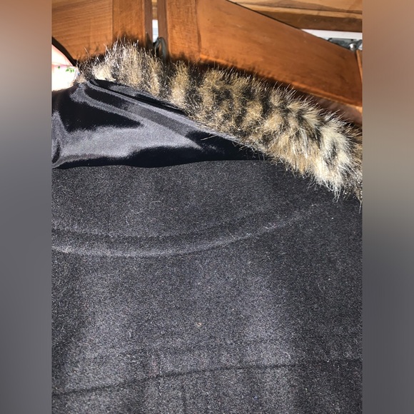 INC leopard Pea Coat. 🐆 - Picture 8 of 9